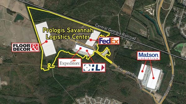 Prologis Savannah Logistics Center 100 South H Morgan Parkway